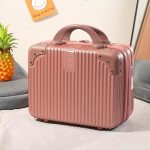 14 inch Mini Suitcase Hand Carry Luggage - Rose Gold