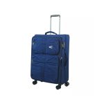 28-Inch CAMEL ACTIVE Softcase Luggage (Expandable + Secure Zip + TSA) (Blue)